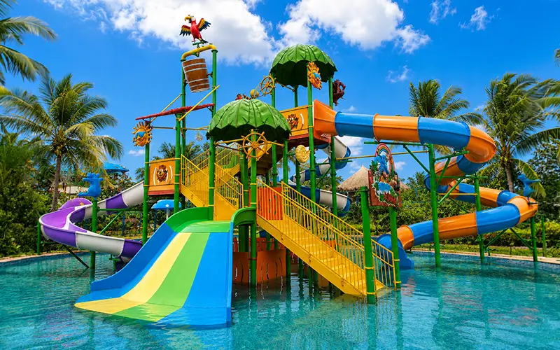 4 Platform Water Play System