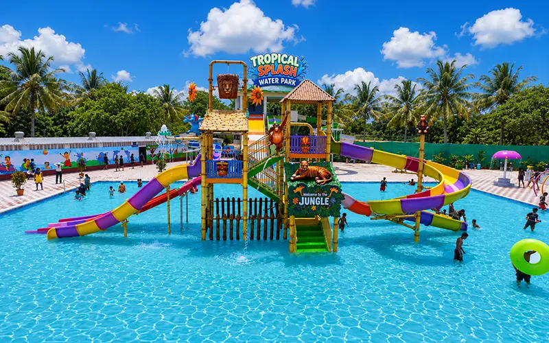5 Platform Water Play System