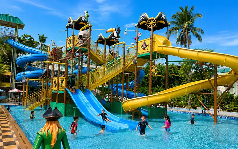 7 Platform Water Play System