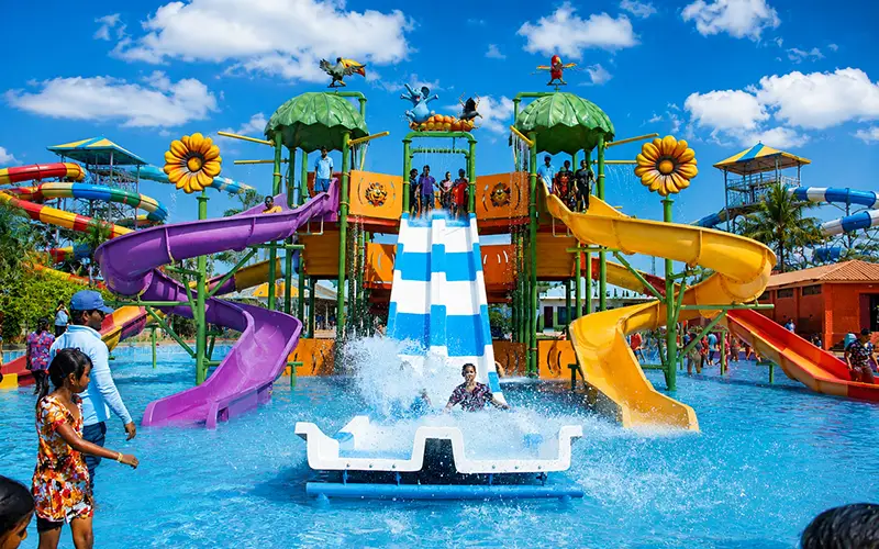 9 Platform Water Play System