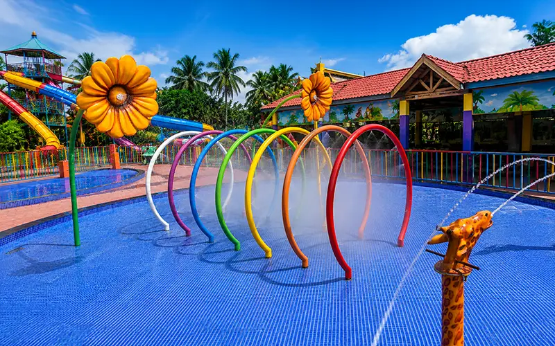 Rainbow Water Shower